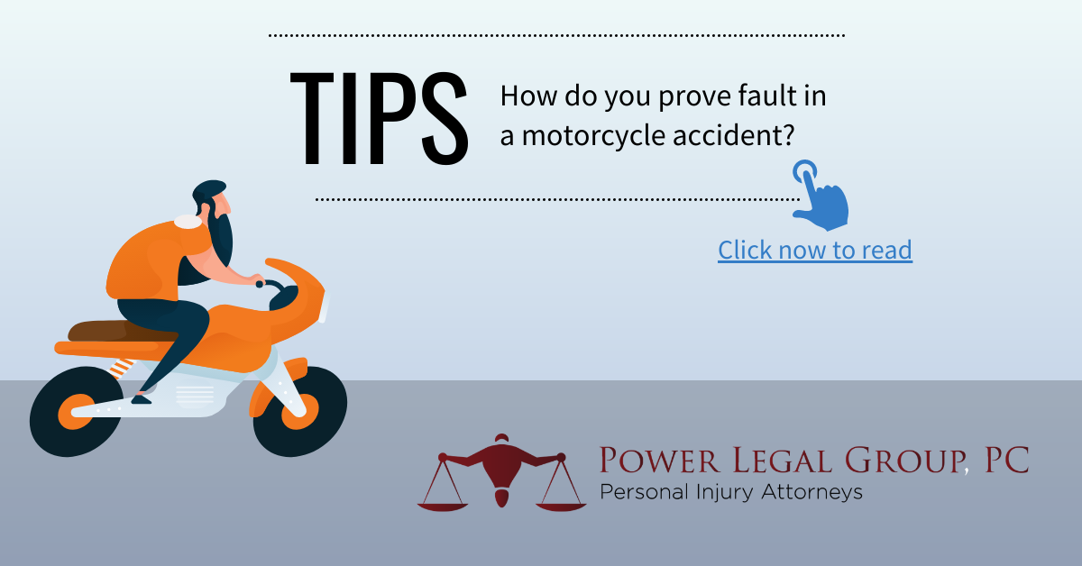 How to Prove Fault in a Motorcycle Accident California
